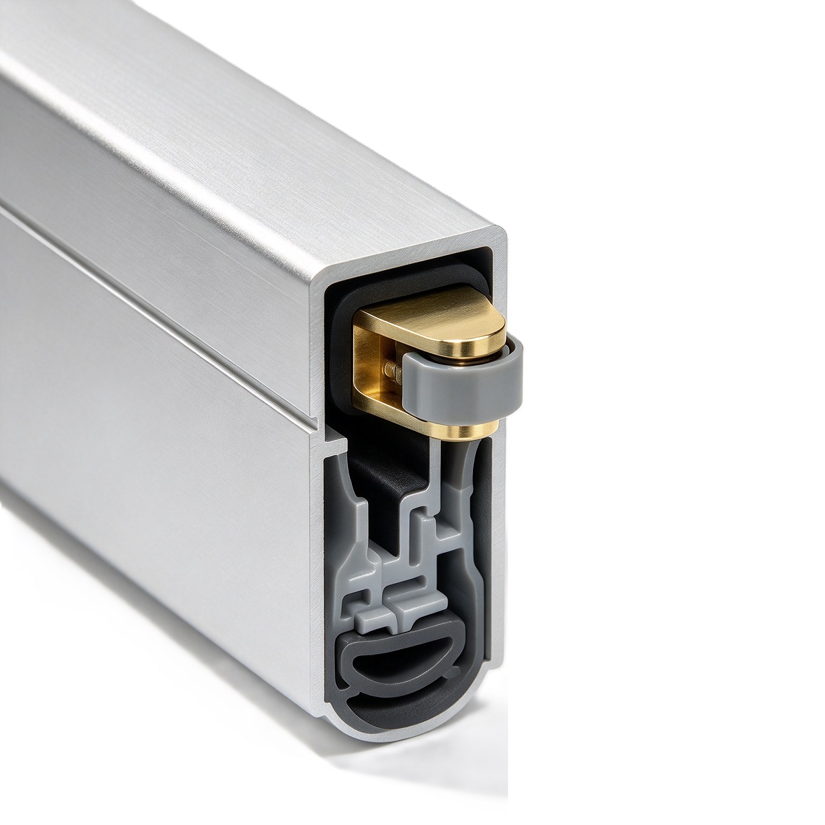 Reversible Automatic Drop Down Aluminium Door Bottom Seal Strip