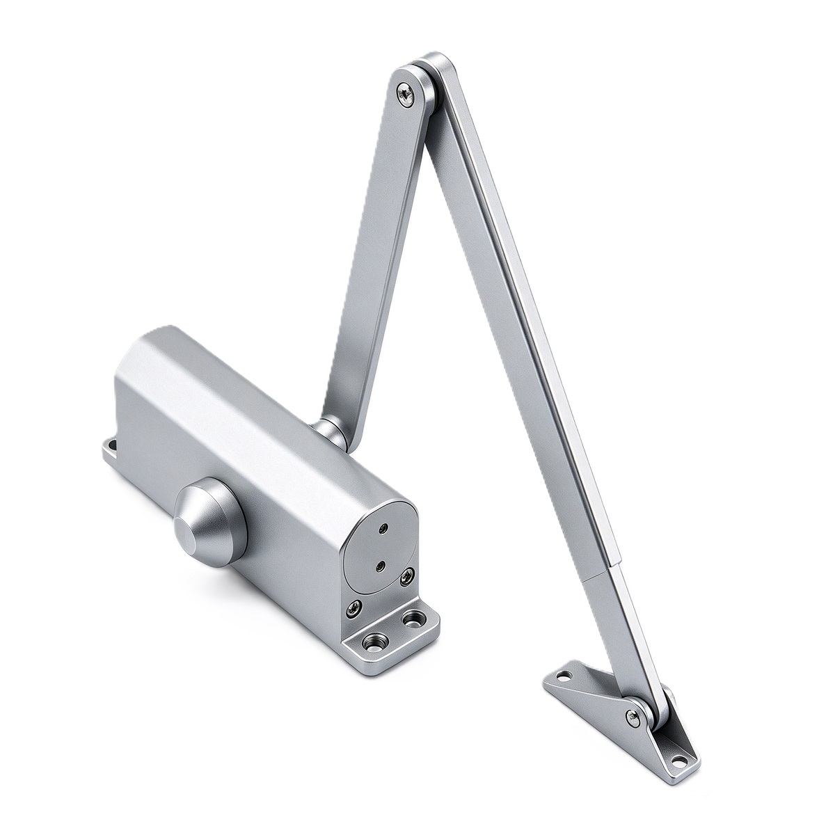 Aluminium Alloy Classical Heavy Duty Door Closer With Ce Certificate for Exterior Door