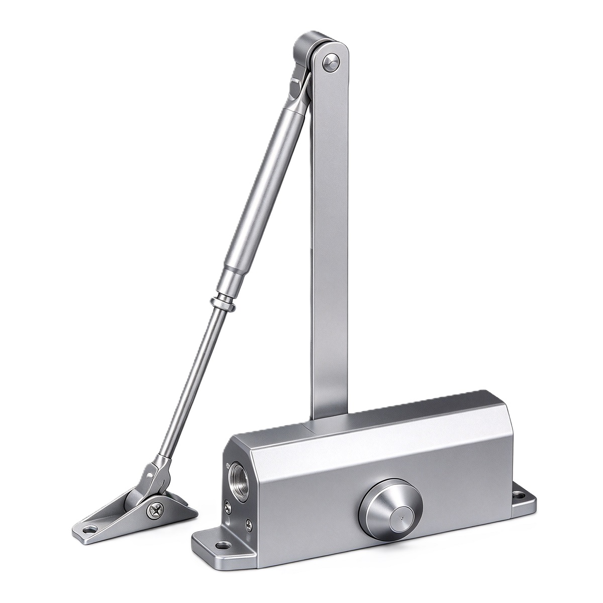 Middle Duty Adjustable Exterior Hydraulic Door Closer 40 To 60KG