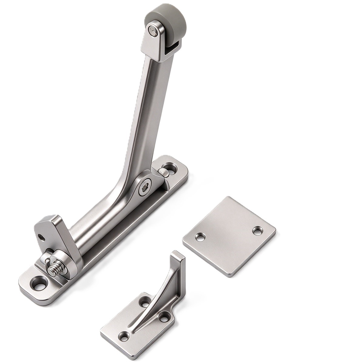 7 Inch Stainless Steel Heavy Duty Hollow Metal Gravity Door Coordinator