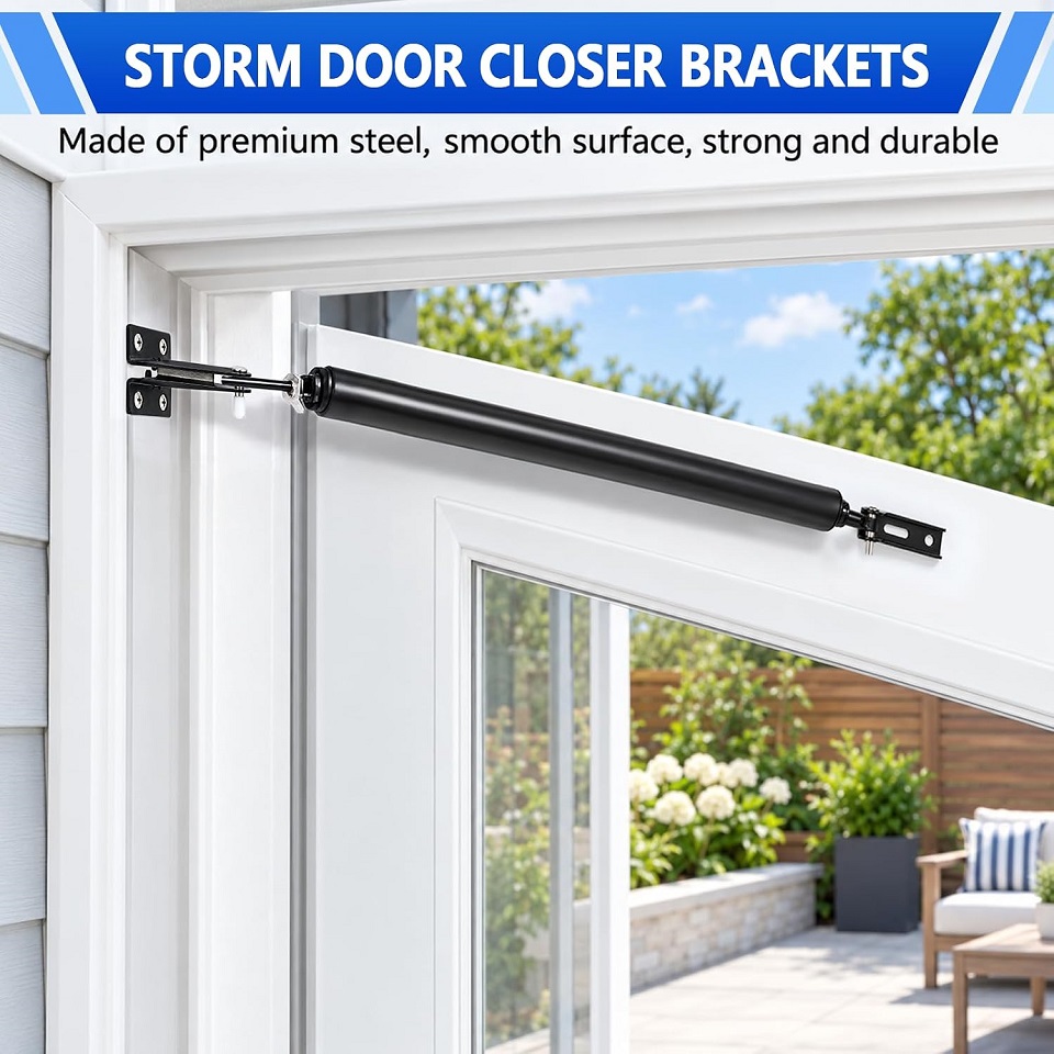 Screen Door Closer Soft Closing Barrel Pneumatic Door Closer