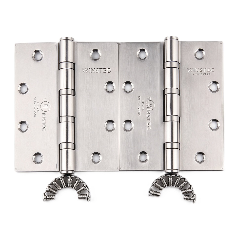 UL Listed Classical 4 Ball Bearing Fire Rated Stainless Steel Butt Door Hinge