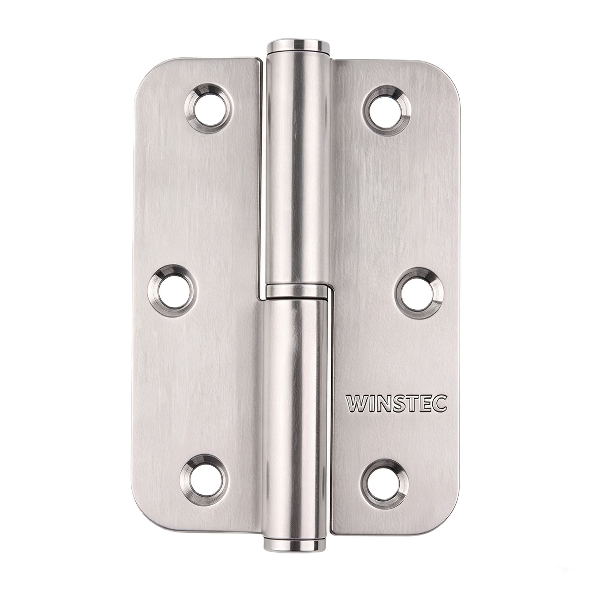 SUS304 Euro Style Round Corner Lift Off Door Hinge Fire Rated Butt Hinge