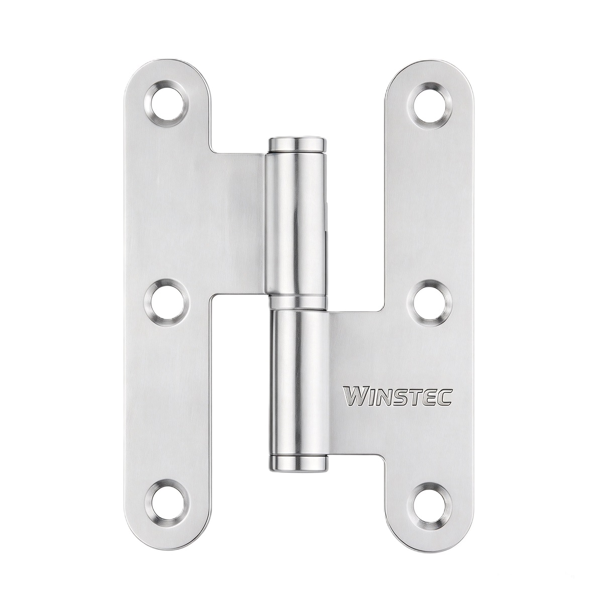Round Corner H Hinge Stainless Steel