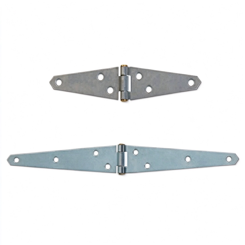 Light Duty Zinc Plated Steel Strap Hinge
