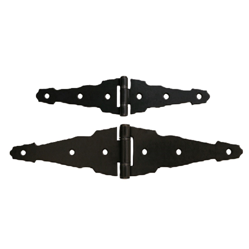 Prime Coat Scalloped Decorative Strap Hinge