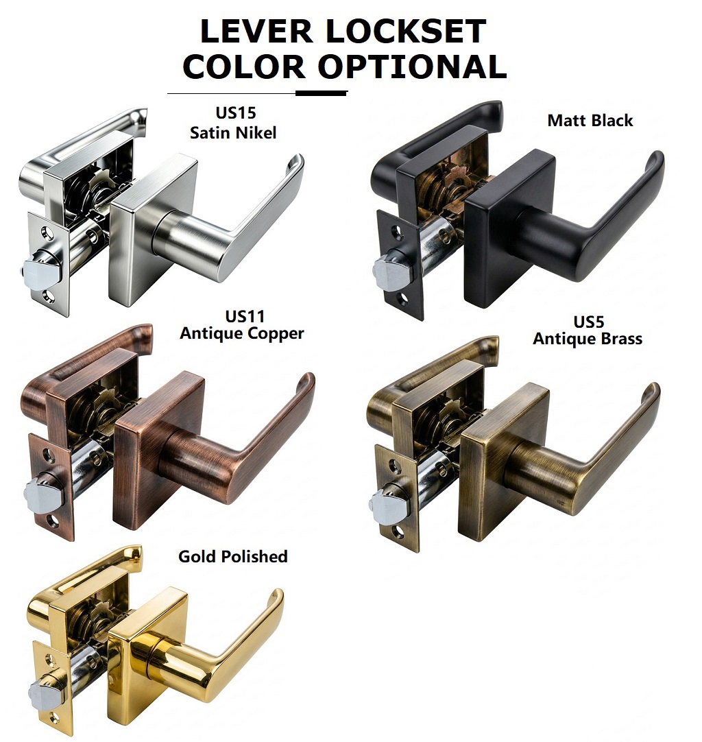 Passage Door Lever Lockset colors Passage Door Lever Lockset colors