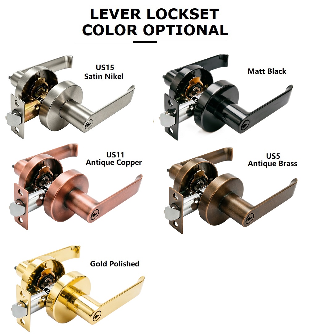 Entrance Door Lever Lock Colors Entrance Door Lever Lock Colors