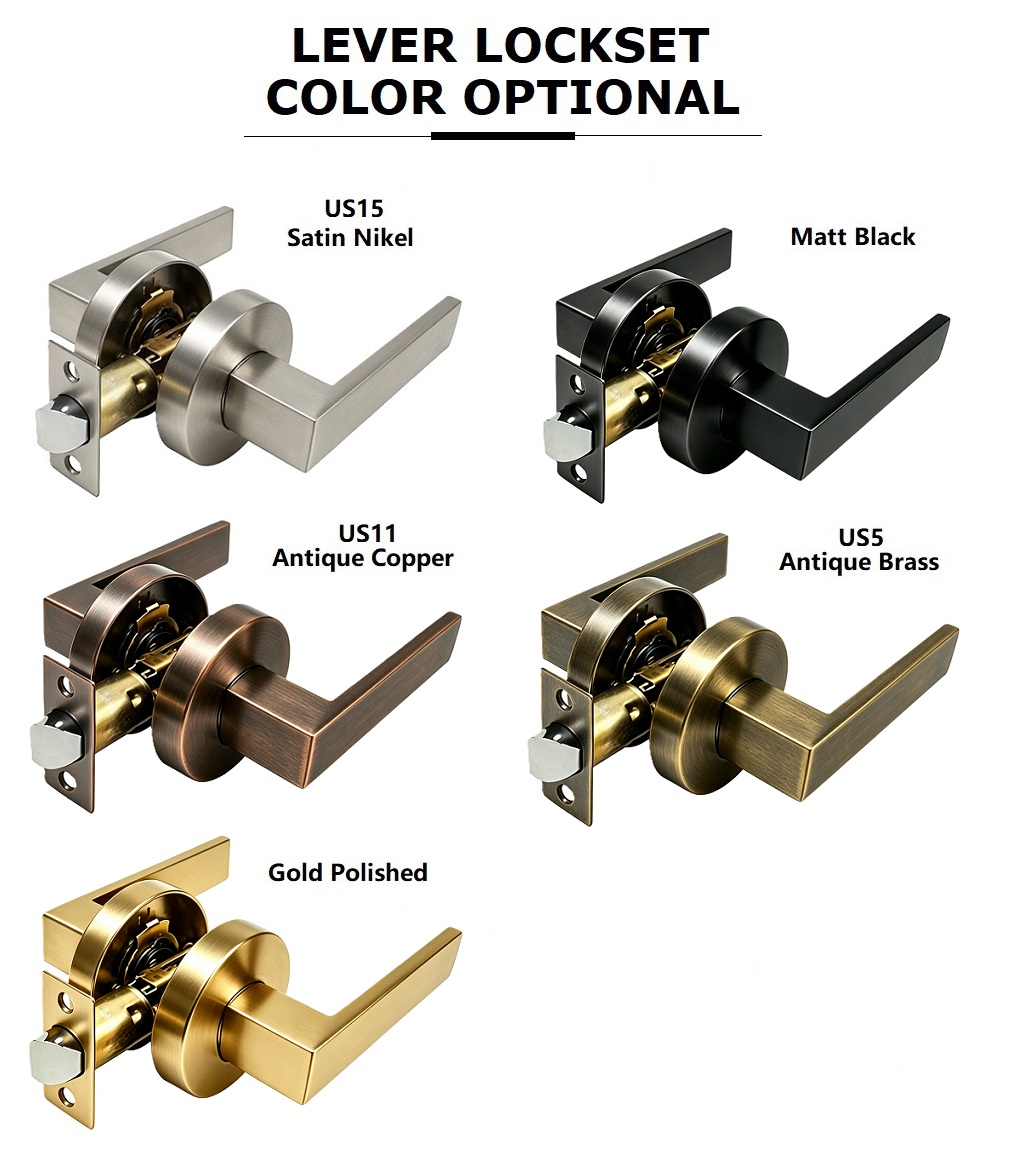 Door Lever Lock Colors