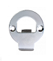 C01 circular strike plate illustration for residential door knob lockset