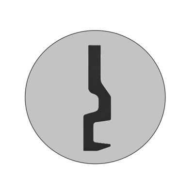 C4 restricted custom keyway icon for residential door knob lock