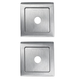 Square Rose Fixing Pack For Tubular Pull‑Handle
