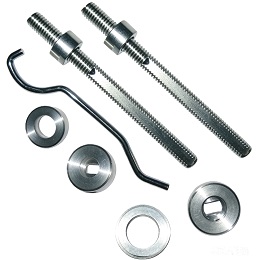 Heavy‑Duty Back‑to‑Back Fixing Pack For Glass Door Pull Handle
