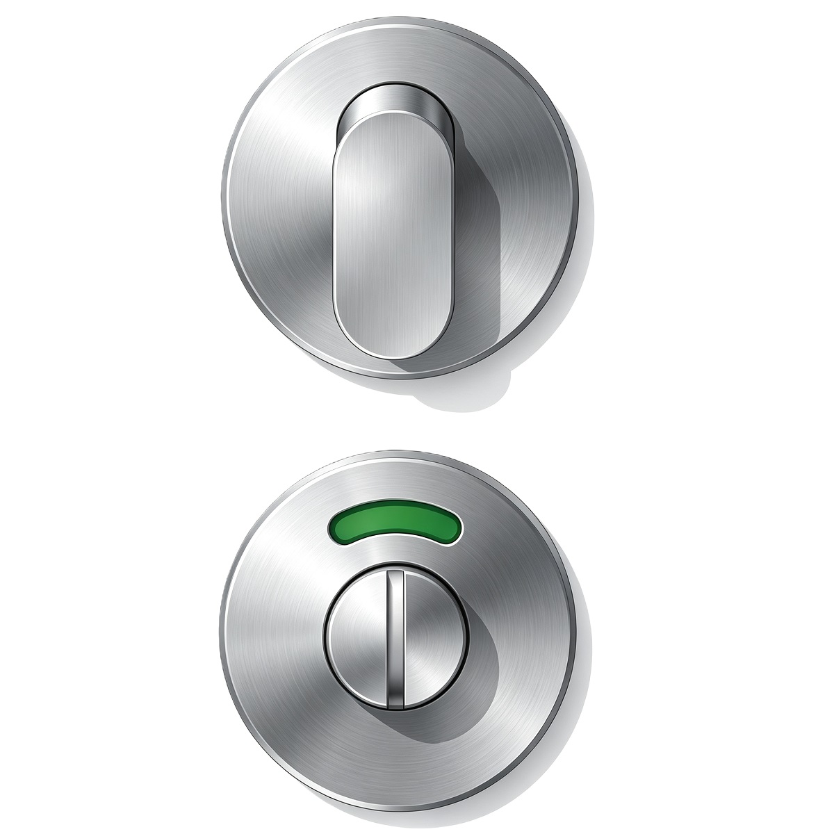 Stainless Steel Round‑Rose Thumbturn Lock All Finishes Preview