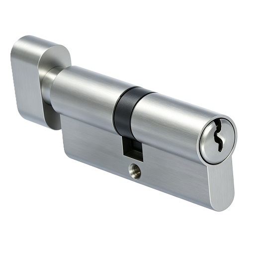 Euro Profile Thumb Turn Cylinder SNP Finish